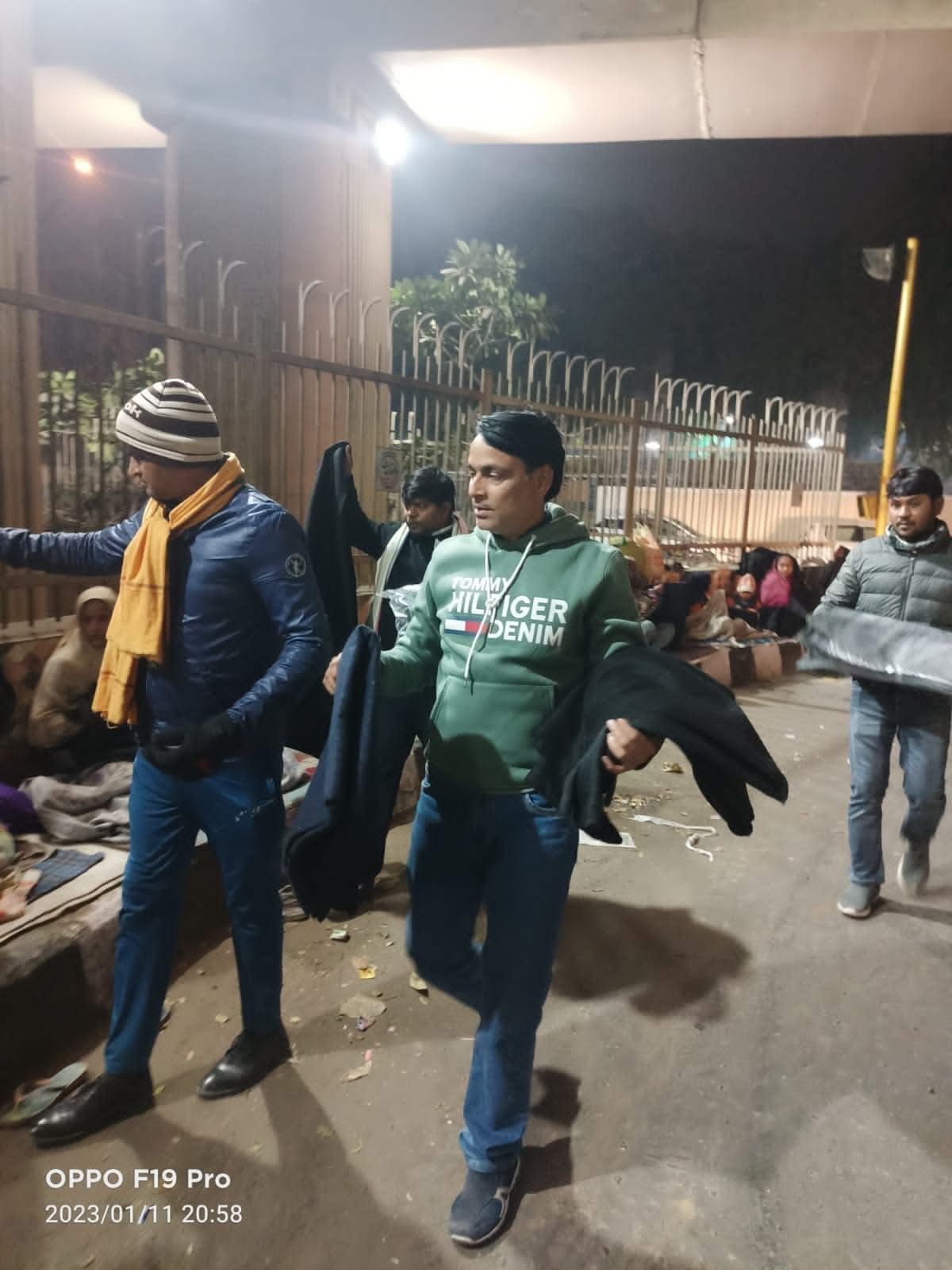 Blanket Distribution in Winter